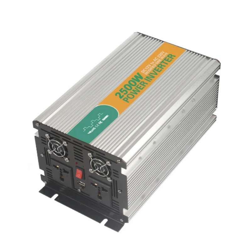 2500 Вт изменение синусоидальный инвертор DC 12 В/24 В/48 В к AC110V/220 решетки солнечных