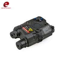element airsoft la peq15 red dot tactical wespon flashlight peq red laser tactical remote switch pressure light double control