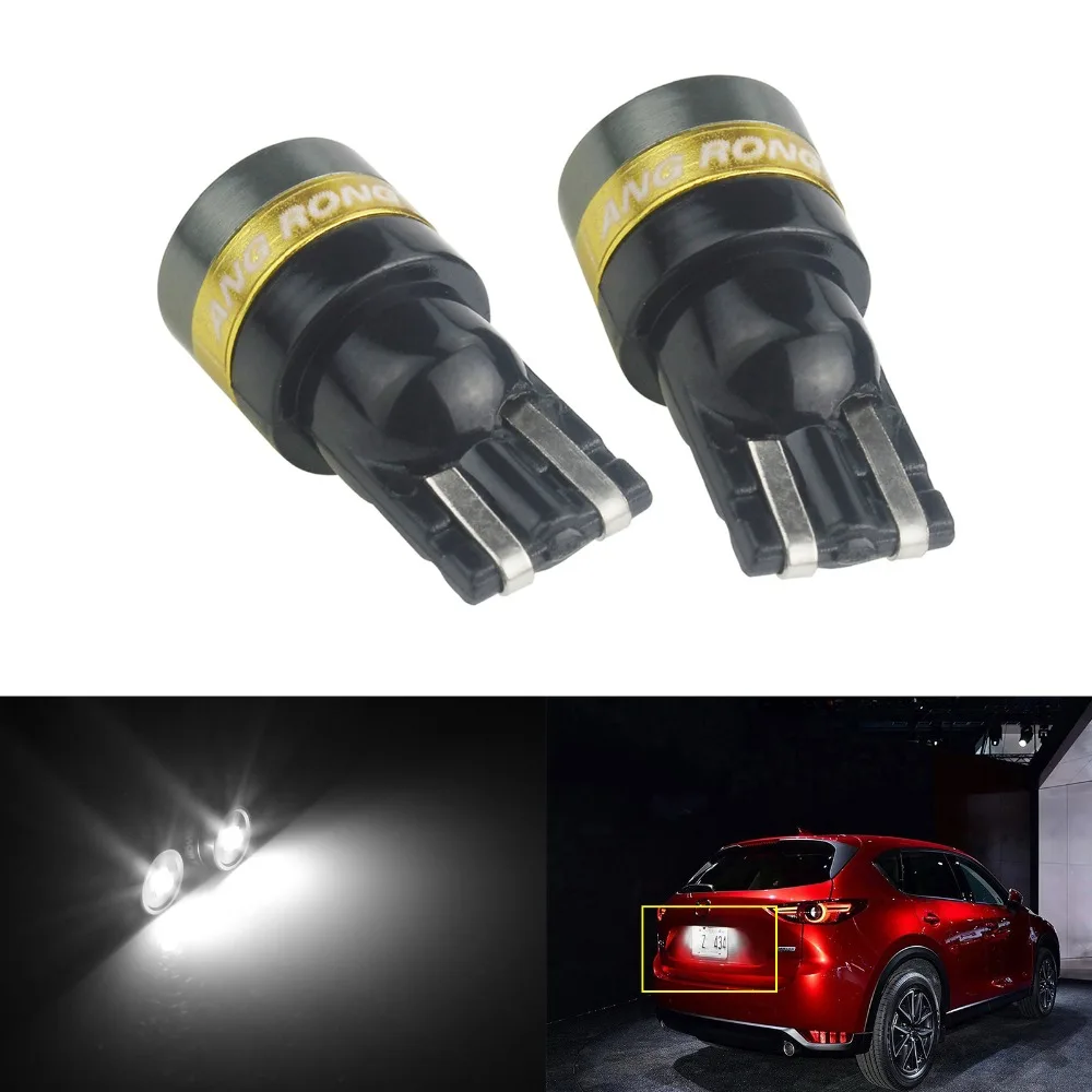 ANGRONG 2x T10 168 194 W5W клиновидная лампа 5 Вт светодиодный индикатор боковой светильник