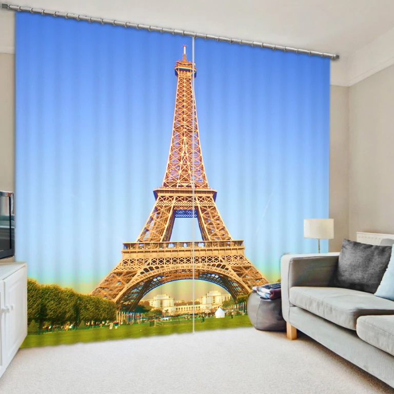 

Фото 3D занавески для гостиной Фотообои