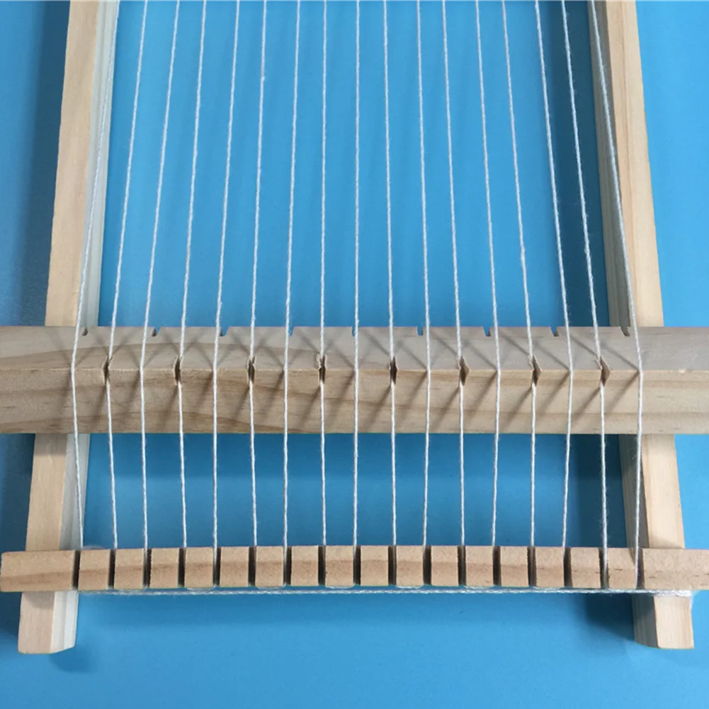 Деревянный ткацкий станок Детская рукоятка Рабочая способность мини сделай сам