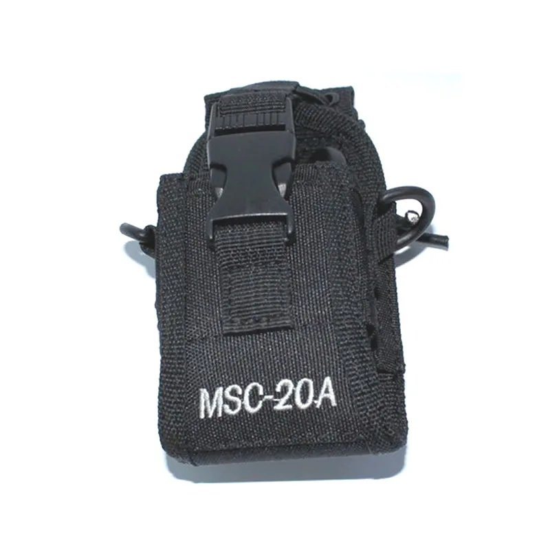 

OPPXUN walkie talkie case MSC-20A Holder Pouch Bag For Kenwood BaoFeng UV-5R UV-5RA UV-5RB UV-5RC UV-B5 UV-B6 BF-888S Radio Case