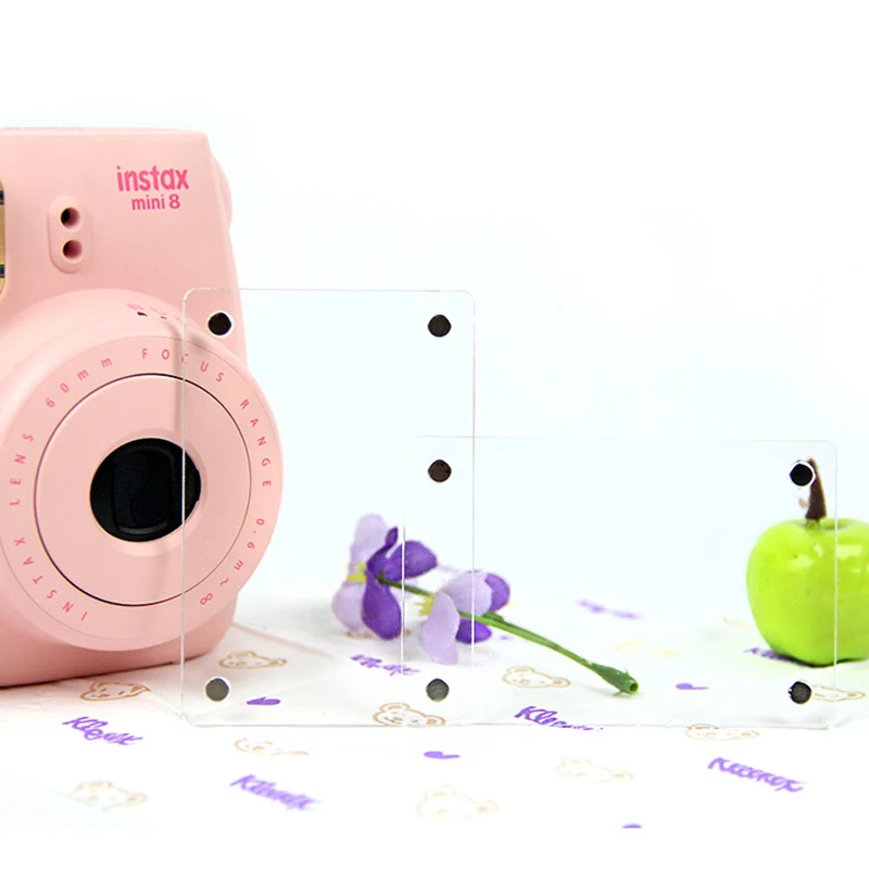 Магнитная Фоторамка 1 Набор для Fujifilm Instax Mini 8 9 25 50 7s пленка аксессуары для камеры акриловая палочка магниты на холодильник