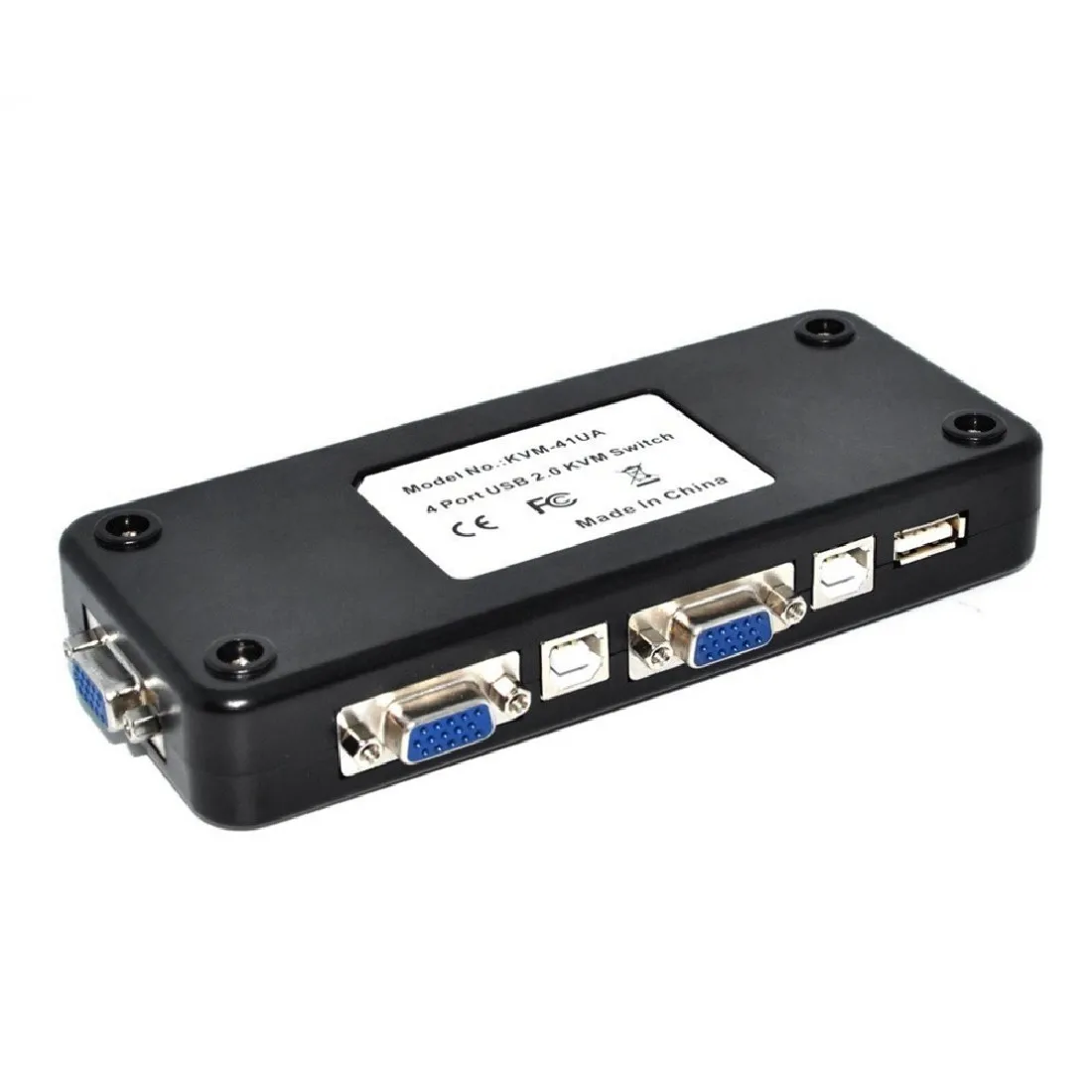 Centechia 4-портовый концентратор USB 2 0 KVM VGA/переключатель адаптер SVGA Box подключает