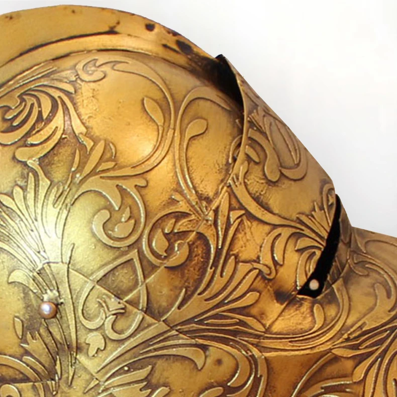 Великолепный шлем в европейском стиле средневекового бутика бронированный