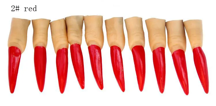 Праздничные принадлежности Забавный Искусственный палец гвоздь длинный трюк