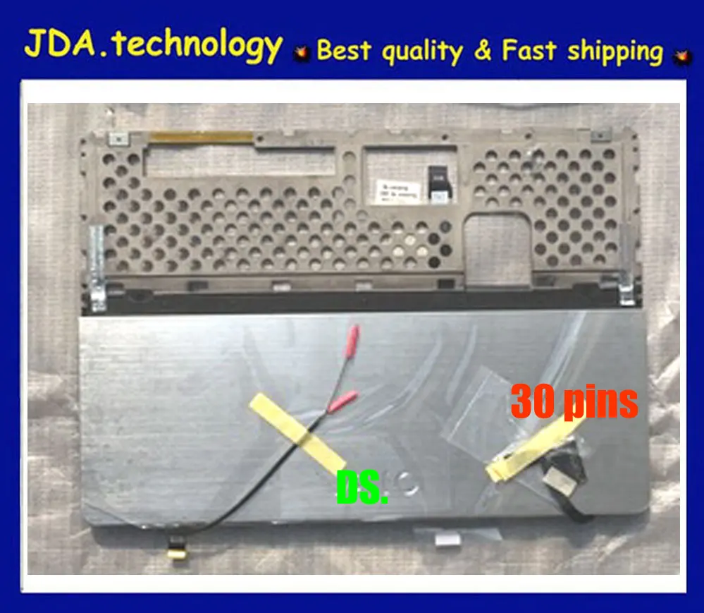 Новинка 95% серебристая задняя крышка для SONY Vaio SVF15N SVF15N17CXB SVF15NB1GL OFHD подставка в