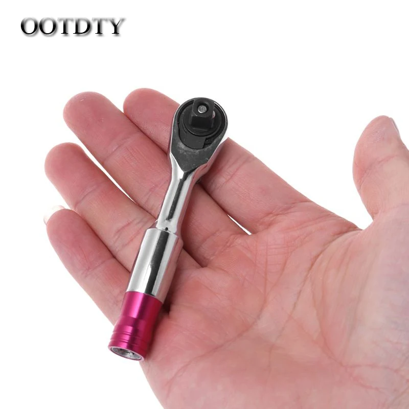 OOTDTY 1/4 &quotмини-ключ с трещоткой 85 мм/100 мм торцевые ключи Ремонтный инструмент для