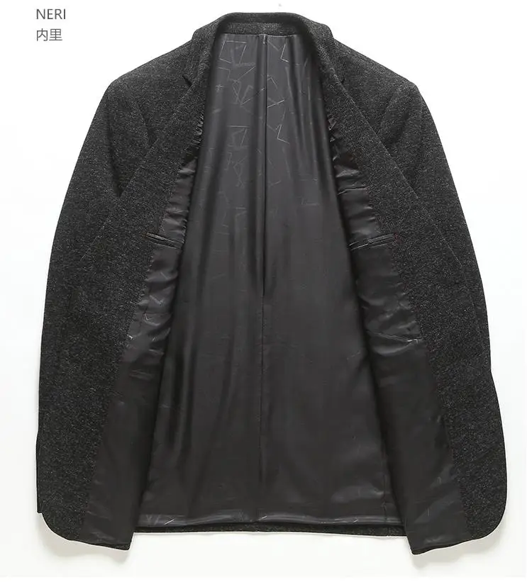 

BATMO 2019 new arrival autumn high quality polyester&viscose casual blazer men,men's jackets ,plus-size M-XXXL 1905