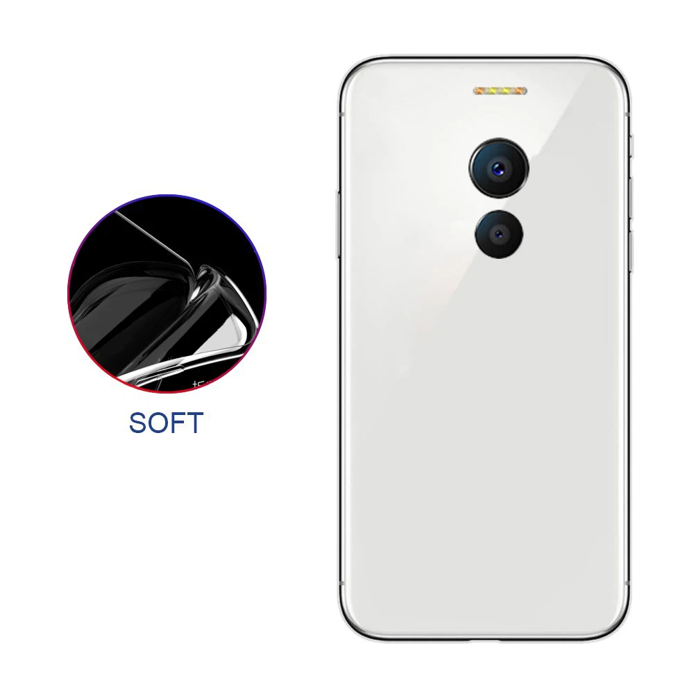 Для Meizu Noblue Note6 мобильный телефон чехол полностью прозрачный мягкий с защитой от