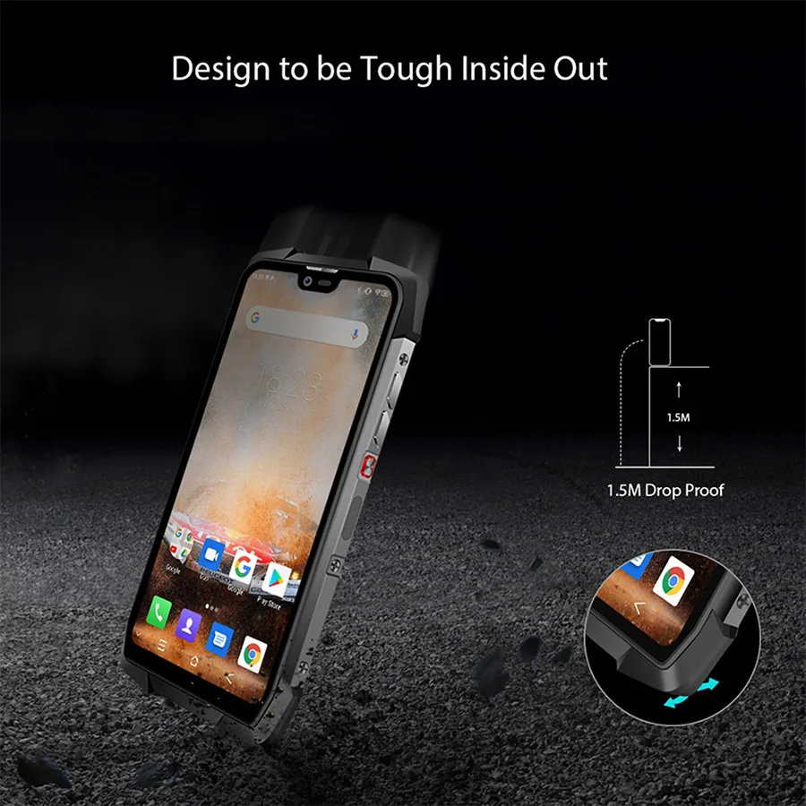 Blackview BV9700 Pro IP69 водонепроницаемый мобильный телефон Helio P70 6 ГБ + 128 Гб 4380 мАч Android 9 0
