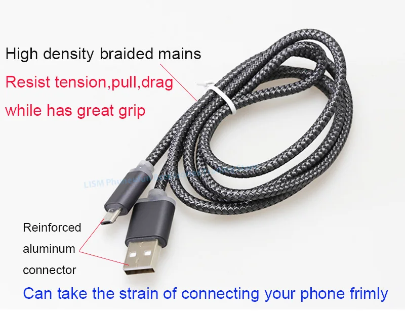 8 мм удлиненная Головка Micro USB соединительный кабель 1 м кабель для Oukitel K10000 Pro U20 Plus Для Doogee S60 для HOMTOM ht20 ht50