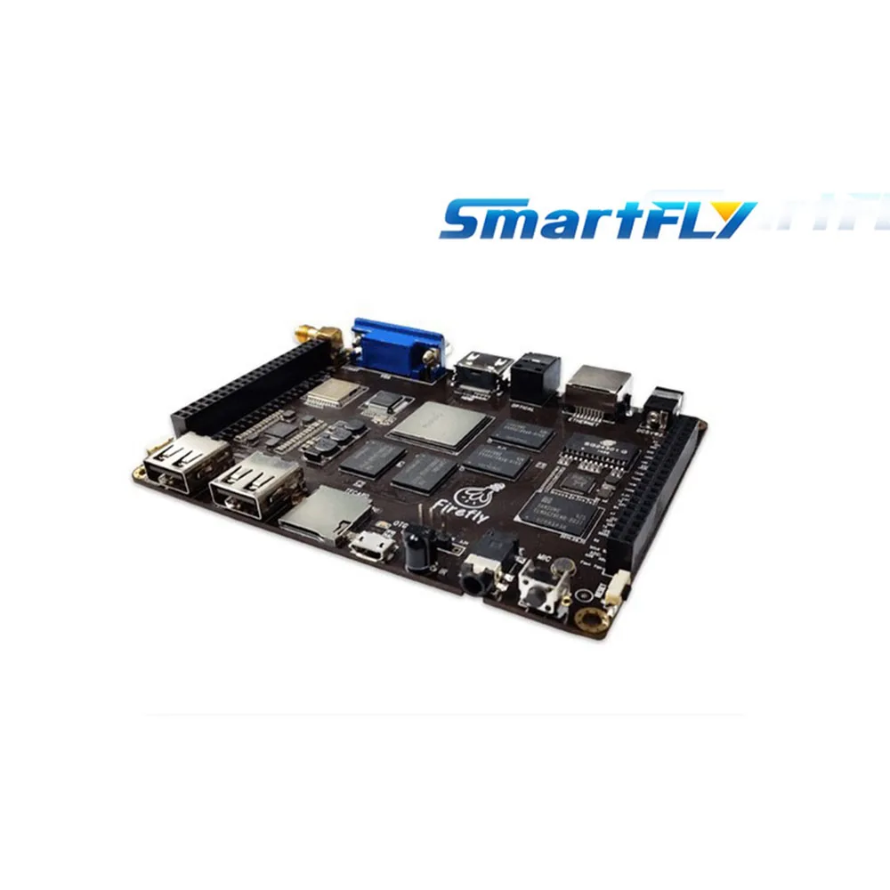 Четырехъядерная макетная плата Firefly RK3288 ARM 1 8 ГГц Linux + демо Android 2 4 ГГц/телефон Wi Fi