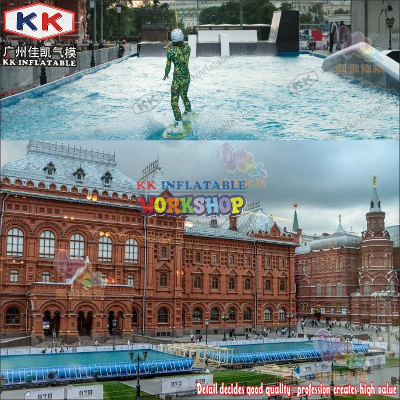 Koop Grote Water Park Apparatuur Zwembad PVC0.9mm Metalen Frame Zwembad