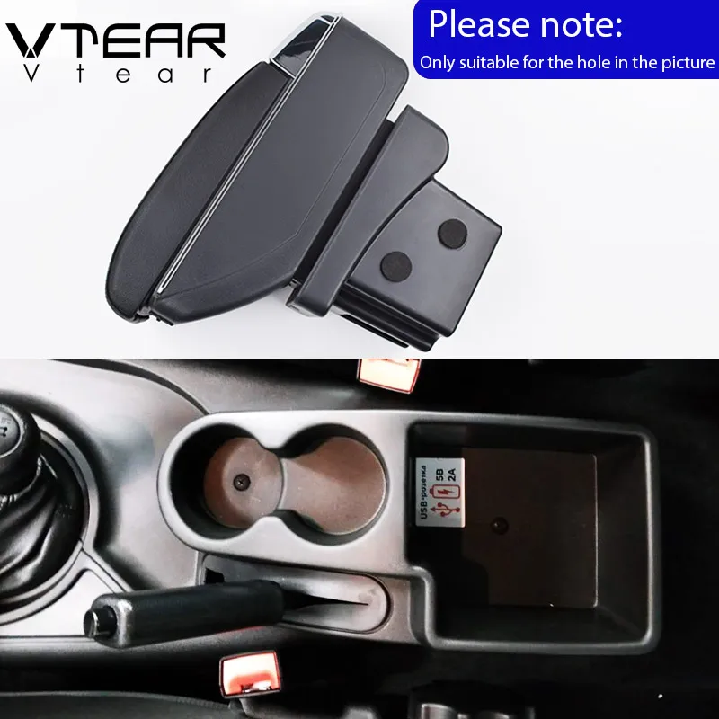 Vtear для автомобиля Chevrolet Niva подлокотник кожаный подлокотник usb коробка для хранения аксессуары для автомобиля-Стайлинг украшение центральная консоль интерьер шевроле нива