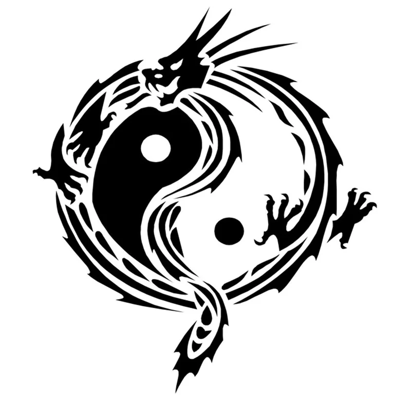 16 см * 18 Dragon татуировки с забавным рисунком виниловая наклейка на машину мотоцикл
