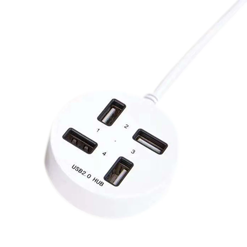 Концентратор USB 2 0 4 портовый офисный разветвитель для настольного