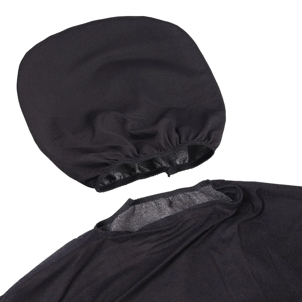 Justech новые универсальные чехлы для автомобильных сидений полный комплект черная