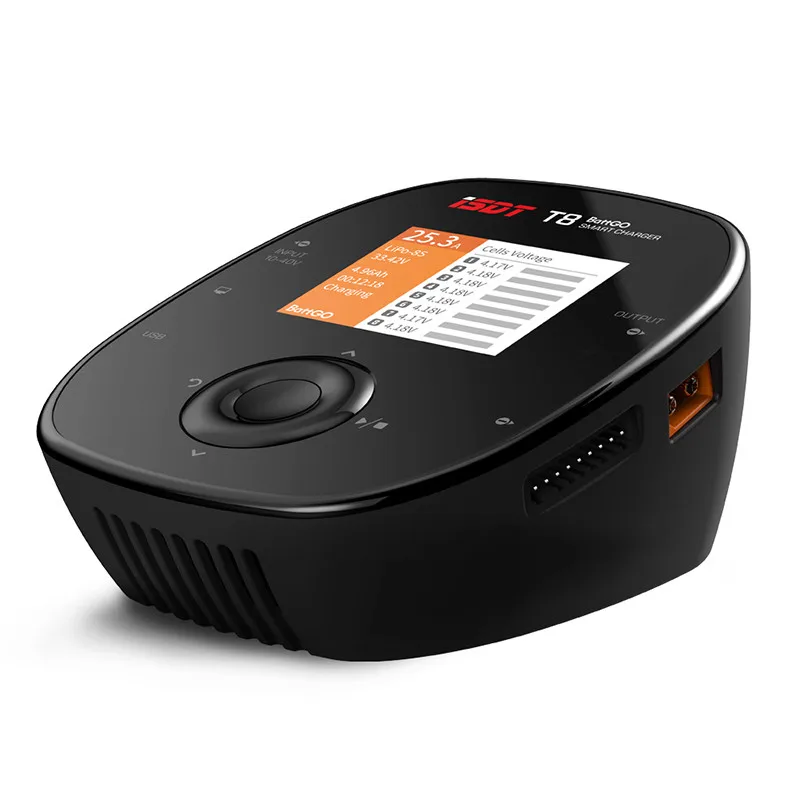 ISDT T8 BattGo 1000 Вт 30A Smart Battery Balance Balancing зарядное устройство для 1 8S Lipo Charging For RC Models