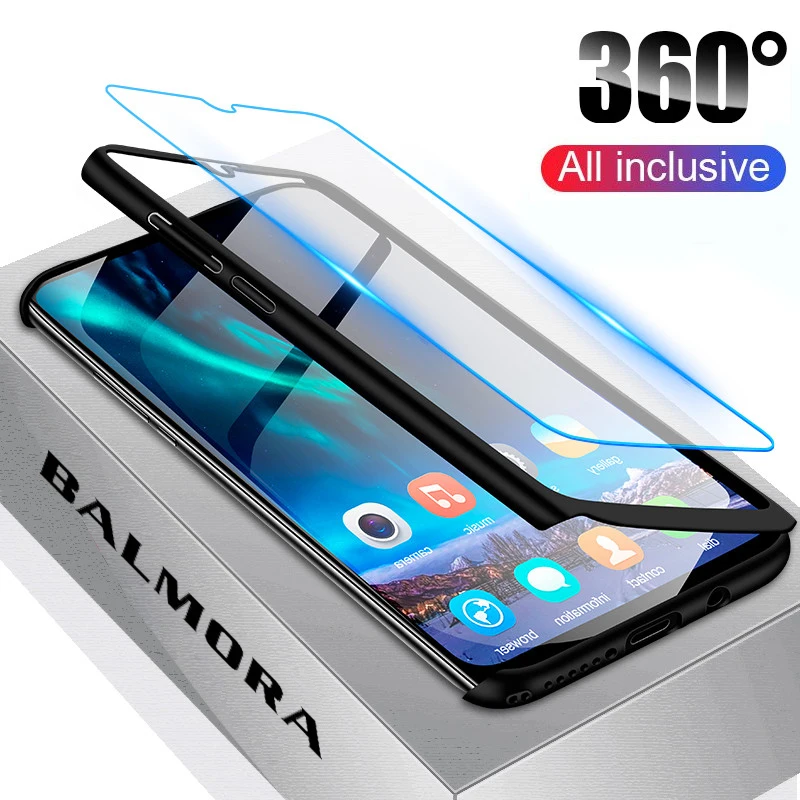 BALMORA 360 полный защитный чехол для телефона Xiaomi Redmi 7 Note Pro 6 6A 5A 5Plus 6Pro 5 задняя крышка |