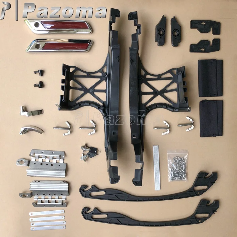 Твердая седельная сумка для мотоцикла комплект оборудования сиденья защелка