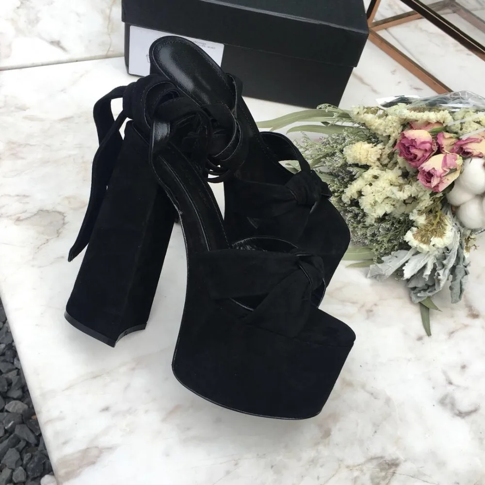 Лидер продаж Zapatos De женская обувь женские сандалии из телячьей кожи очень высокий