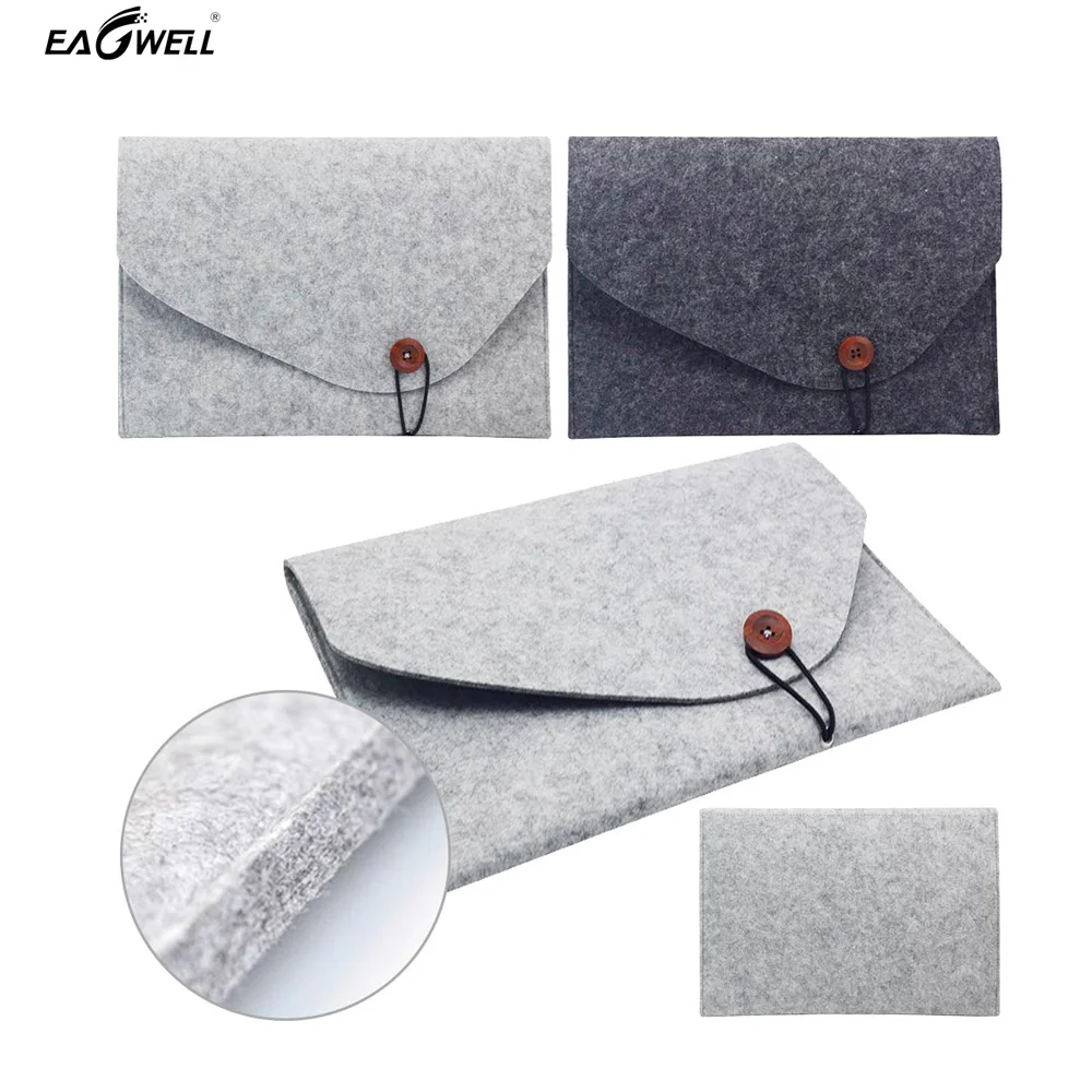 Новый универсальный шерстяной войлочный чехол для ноутбука 10 11 13 15 дюймов модная