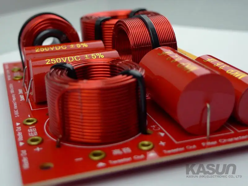 3-полосный кроссовер 1 шт. фильтр-преобразователь частоты для Hi-Fi Усилителей 180 Вт |
