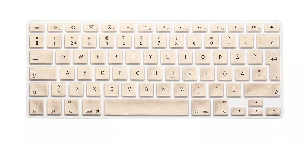 Новый силиконовый чехол для клавиатуры Macbook Air Pro Retina 13 15 17 защита Mac book EU |