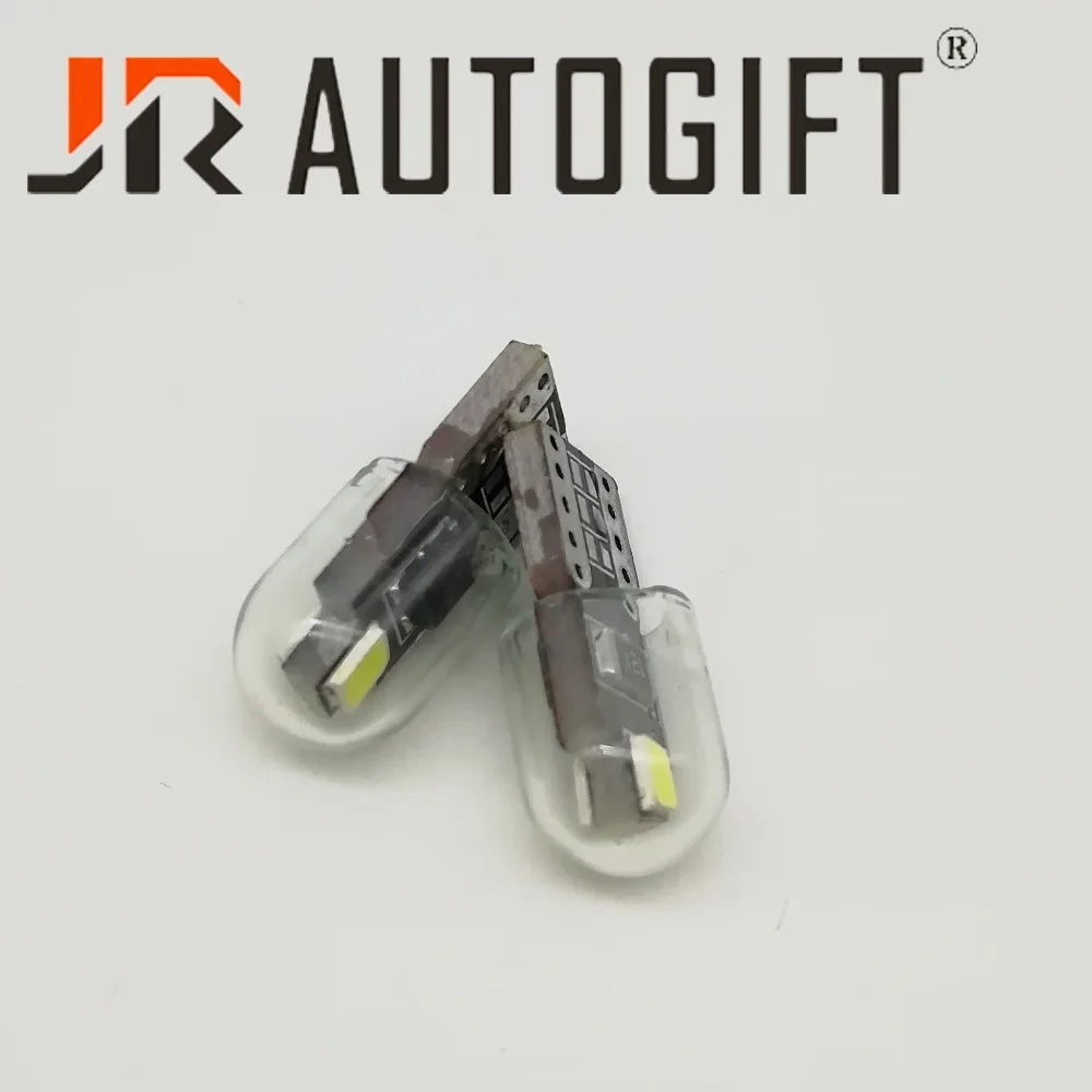 100 шт./лот t10 w5w светодиодные лампы 2SMD 2835 неполярность 194 168 Светодиодные