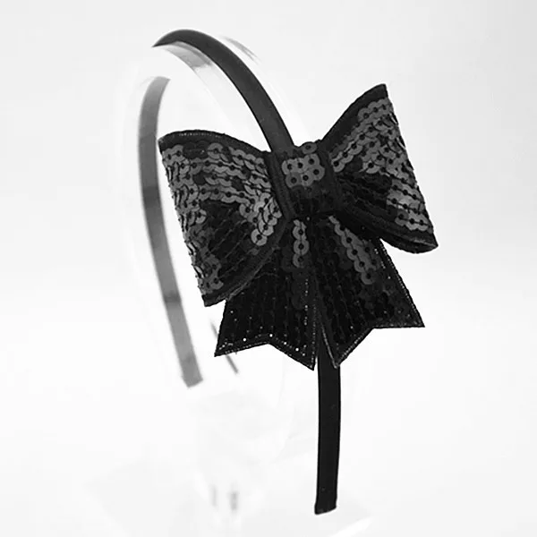 1-10110 Solid colors beautiful Bows Baby Girls Hairbands headbands children hoop hair accessories boutique headwear Tiara 1pcs | Аксессуары
