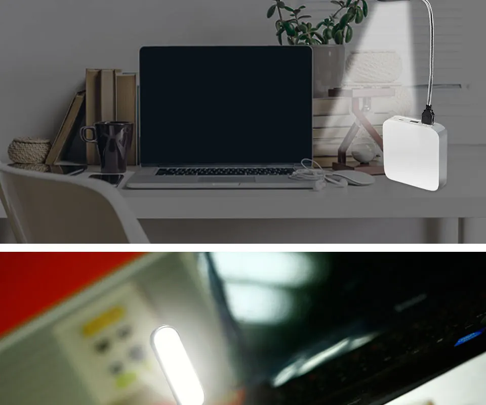 Мини USB книга светильник для чтения настольная лампа 6 светодиодный s гибкий Регулируемый светодиодный ночной Светильник для ноутбука Тетрадь компьютер PC студентов работника