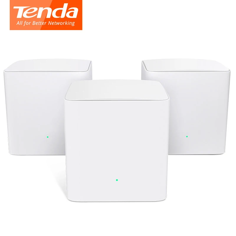 Tenda Nova MW5s двухдиапазонный гигабитный Wifi роутер сеточная WiFi система AC1200 для
