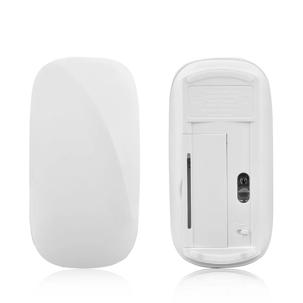 TM-823 Wireless 2 4 GHz Optical mouse USB Multi+3 key Scroll Touch Mouse For Apple Laptop mini slim mice noiseless | Компьютеры и офис