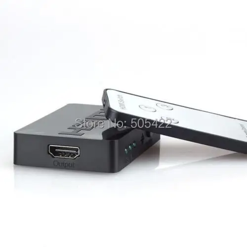 200 шт./лот Новый 3x1 мини HDMI сплиттер 3 порта концентратор автоматический