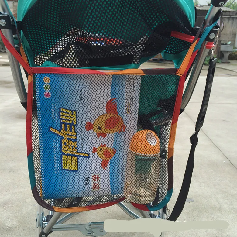 2016 сумка Органайзер для детских колясок переноски Сетчатая Сумка с зонтиком