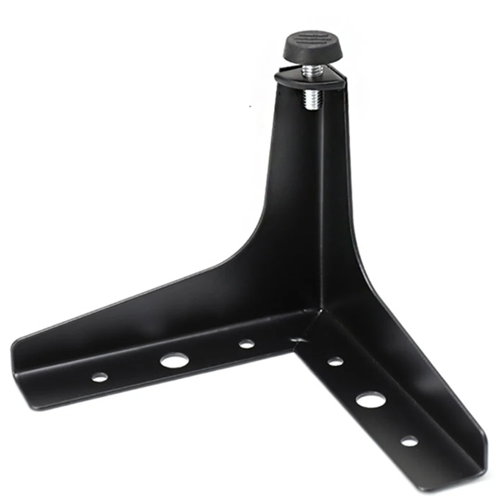 Legs Metal Durable Accessories Table Home Reinforcement Furniture Hardware Practical Adjustable Height Sofa Foot Triangle Cover |