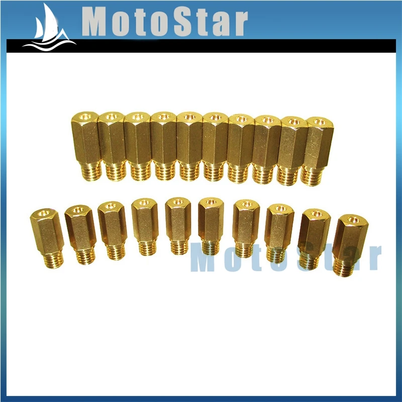 Carb Main Jet #105 108/110 112 115 118 120 122 125 128 130 132 135 138 140 142 145 148 150 152 для Keihin 99101-357 PWK PE OKO |