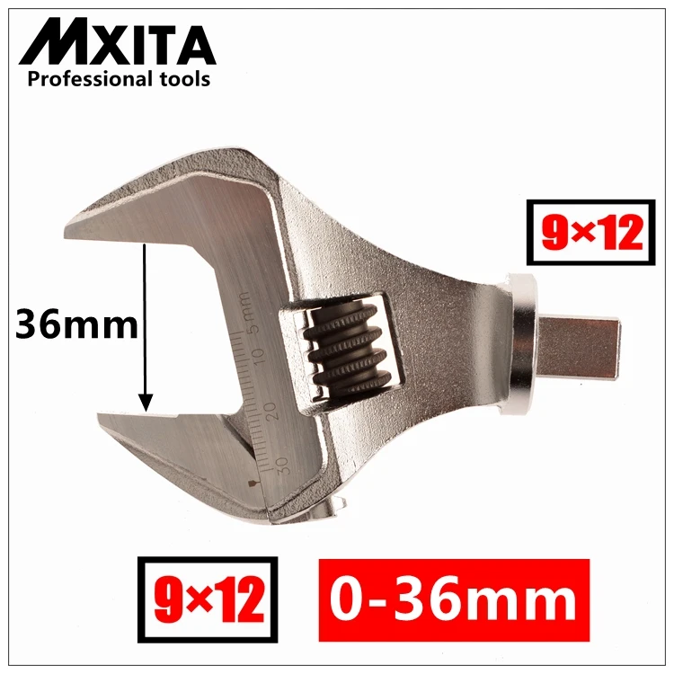 Регулируемый динамометрический ключ MXITA сменный ручной гаечный 9x12 14x18 |