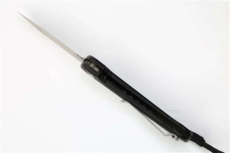 MIKER Новейший OEM LUDT Flipper складной Elmax лезвие с алюминиевой ручкой открытый