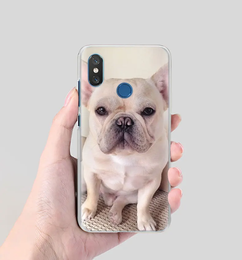 Причудливые цветные Французский бульдог чехол для телефона для Xiaomi mi 9 Honor 8 Lite A1 A2 Lite Red mi 5 5A 6A Примечание 6 7 S2 жесткий поликарбонатный чехол для телефона Cove