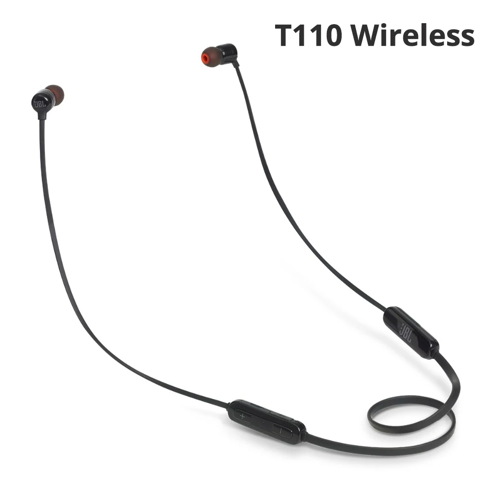 Оригинальные наушники JBL T110 Wried / BT беспроводные вкладыши Спортивная гарнитура с