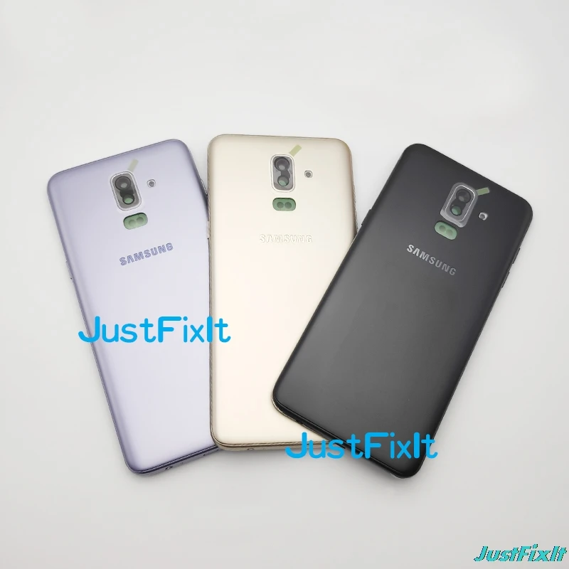 Сменный Чехол для аккумулятора SAMSUNG Galaxy J8 J800 J800F задняя крышка аккумуляторного