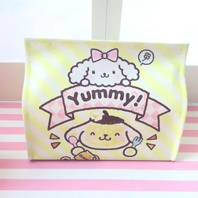 Hello kitty Melody Матросская мультяшная розовая леопардовая коробка для салфеток, автомобильный чехол для салфеток, коробка для салфеток в спальню - Цвет: I