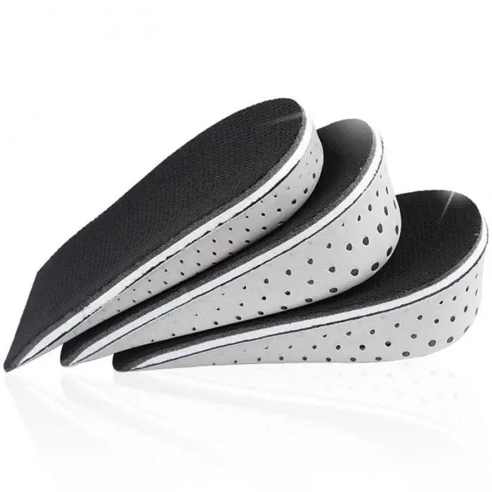 Droppshiping 1 Pair Insole Heel Lift Insert Shoe Pad Height Increase Slow Rising Cushion Taller dg88