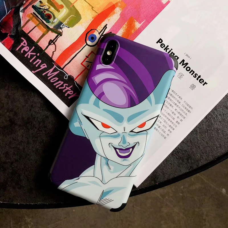 Горячий Dragon Ball Super Frieza Мягкий силиконовый чехол для iphone 6 plus 7 11 Pro 8 8plus X XR XS MAX Buu Son Goku phone coque