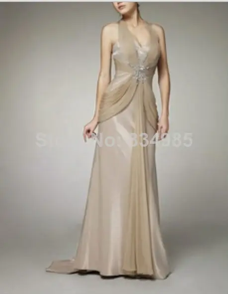 Sexy Charming Sweetheart Beading Court Train Chiffon Satin Beat Selling High Quality Fashion Prom Dress |