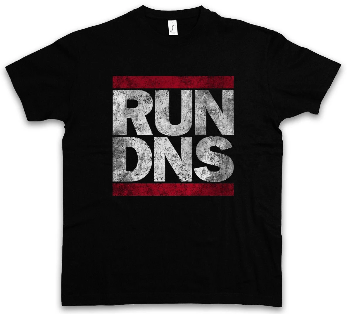 Футболка DNS в летнем стиле футболка с доменным именем и системой Runer Fun DMC сервер