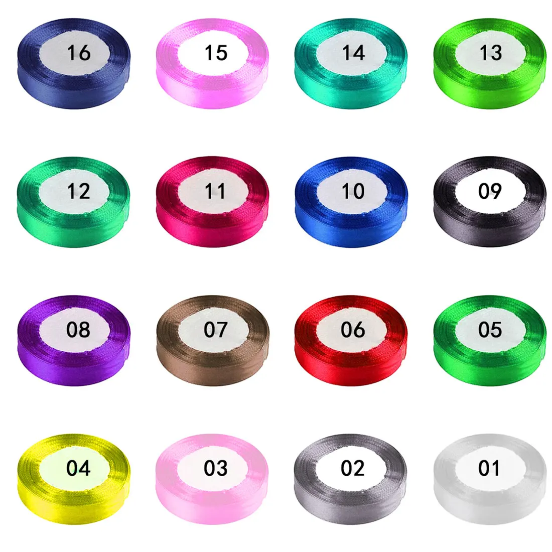 2 5 см 25 ярдов/рулон Grosgrain атласные ленты для свадьбы Рождественская вечеринка