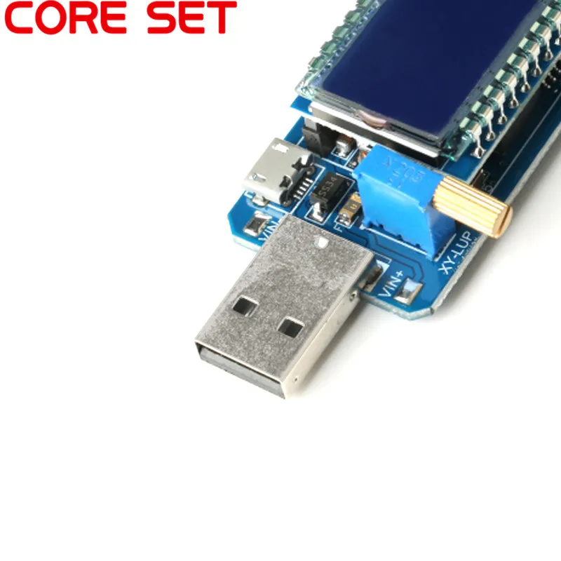 USB повышающий/уменьшающий модуль питания с ЖК дисплеем от 5 в до 3 В/9 В/12 В